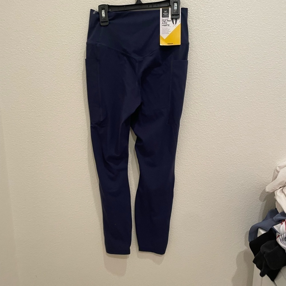 NWT Member's Mark Ladies Everyday High-Rise Ankle Legging Size M - Picture 7 of 8